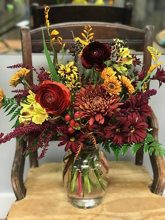 Fall jewel tones
