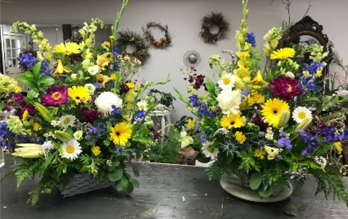 Garden style sympathy  large grande