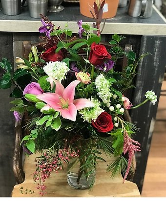 Christmas vase medium but grand