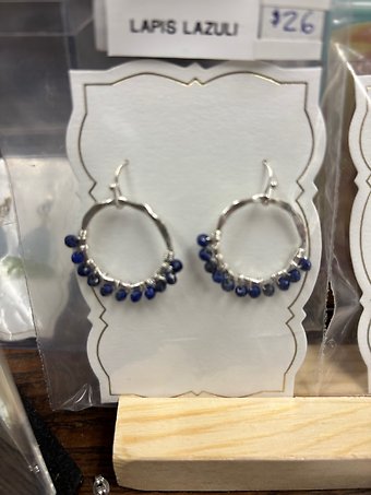 Lapis Lazuli earrings