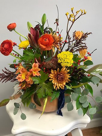 Pumpkin arrangement